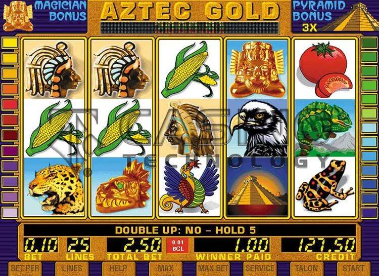 Play Aztec Gold Free Slot Game