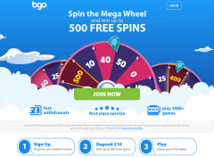 BGO Online Casino Canada