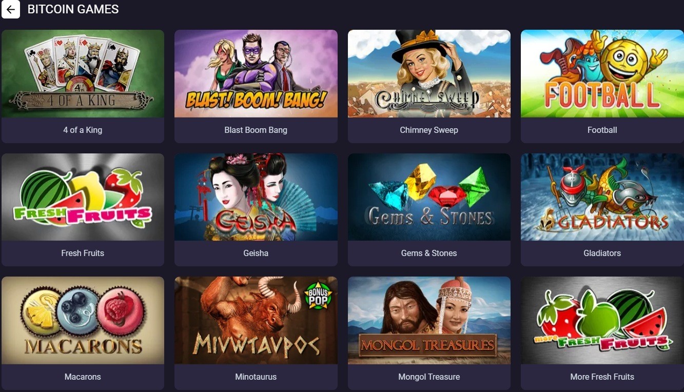 Bitcoin Games BitStarz