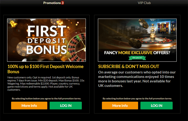 EuroGrand Casino Canada Bonus Offers and Promotions