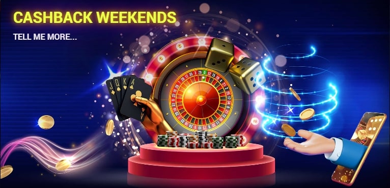 Jackpot Paradise Casino cashback bonus
