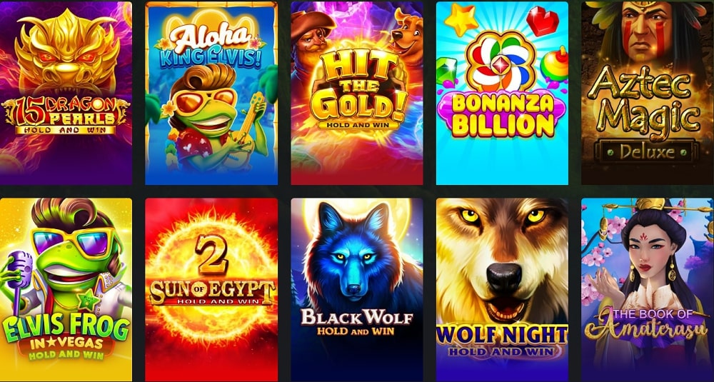 LuckyElf casino games