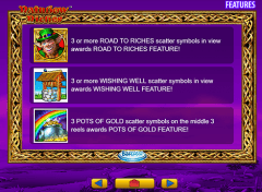 Rainbow Riches Slot Features