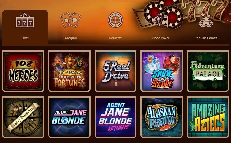 River Belle casino games