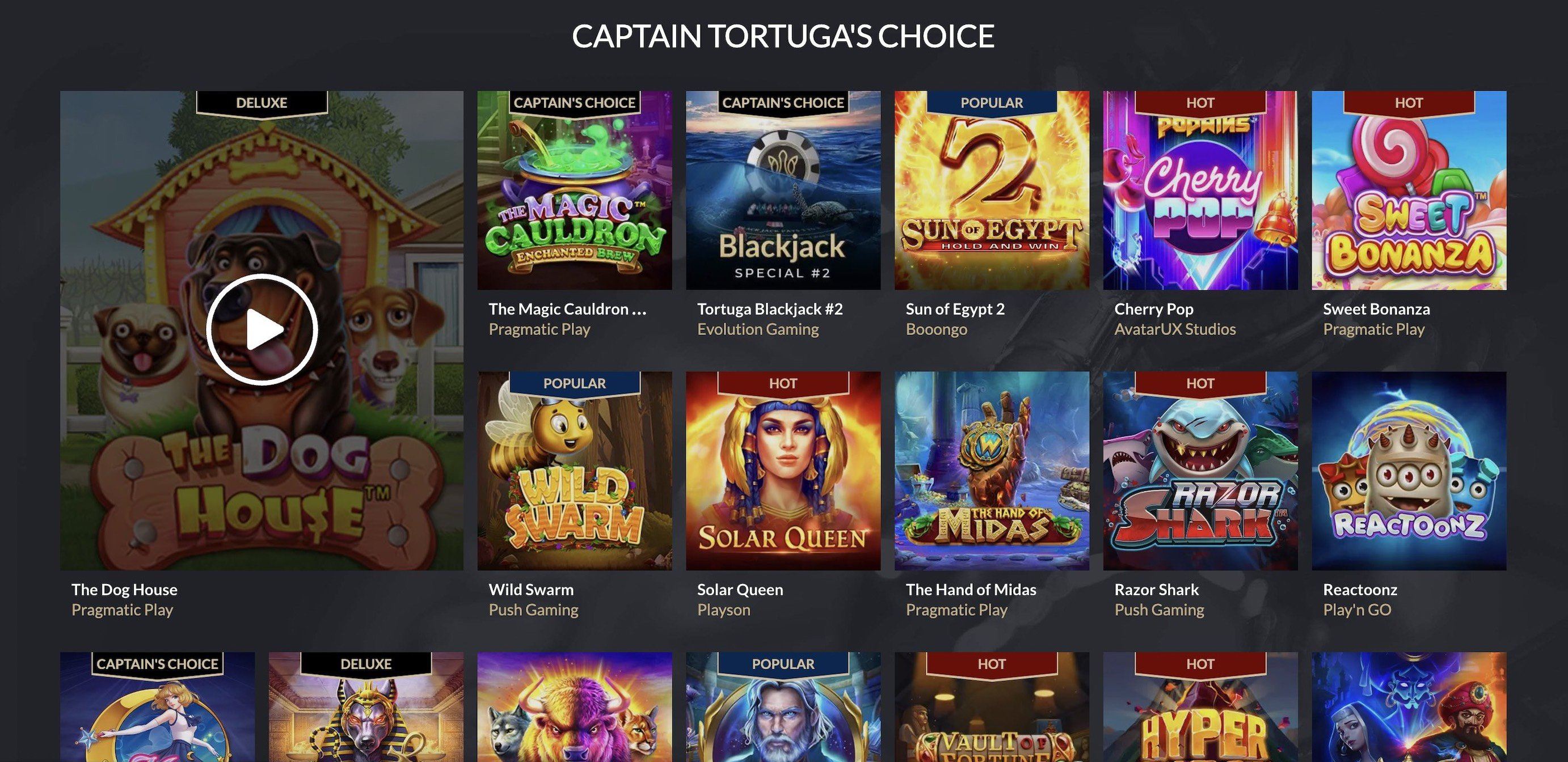 Slots Tortuga casino