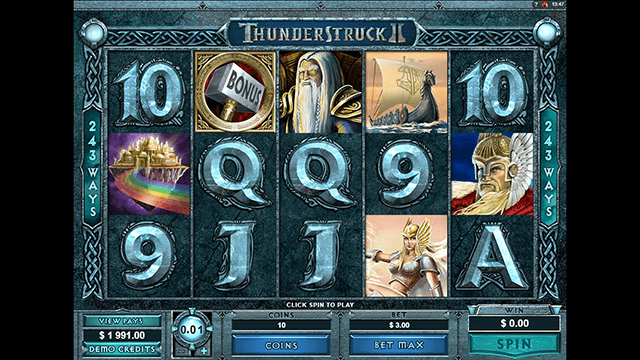 Thunderstruck II Slot Game Thunderstruck II Slot Game