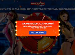 Vulkan Bet Welcome Bonus