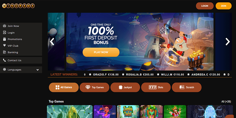 Winorama Casino Review