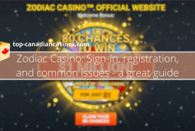 Zodiac Casino Sign-In, registration, and common issues – a great guide