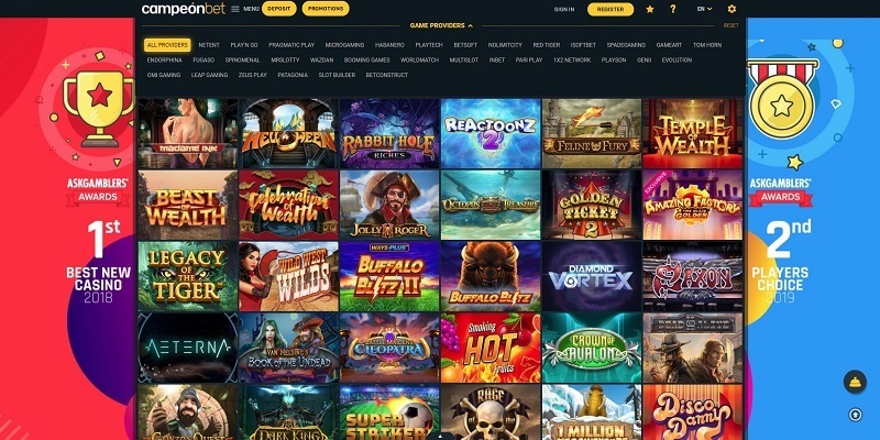 campeonbet online casino games