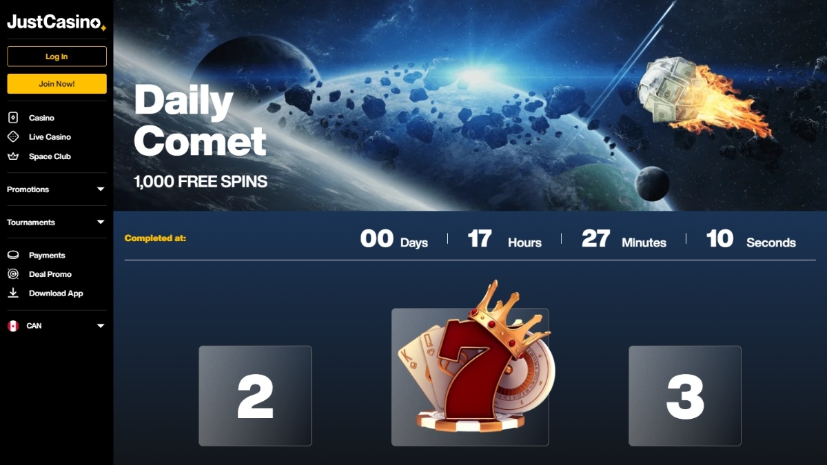 Just Casino Tournaments