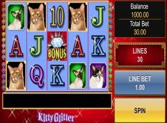 kitty glitter slot machine