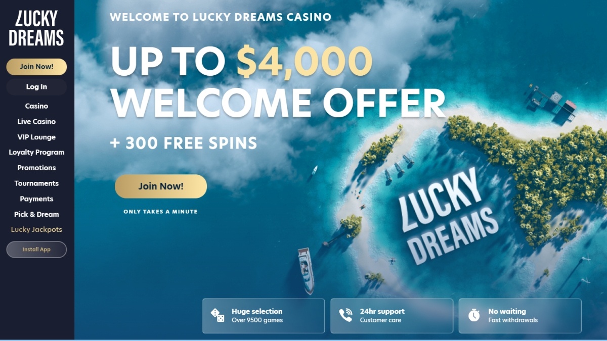 Lucky Dreams Welcome Bonus