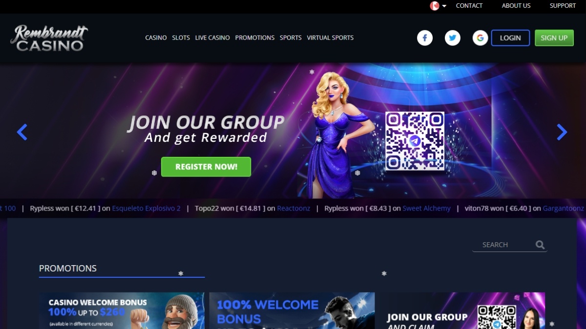 Rembrandt casino review