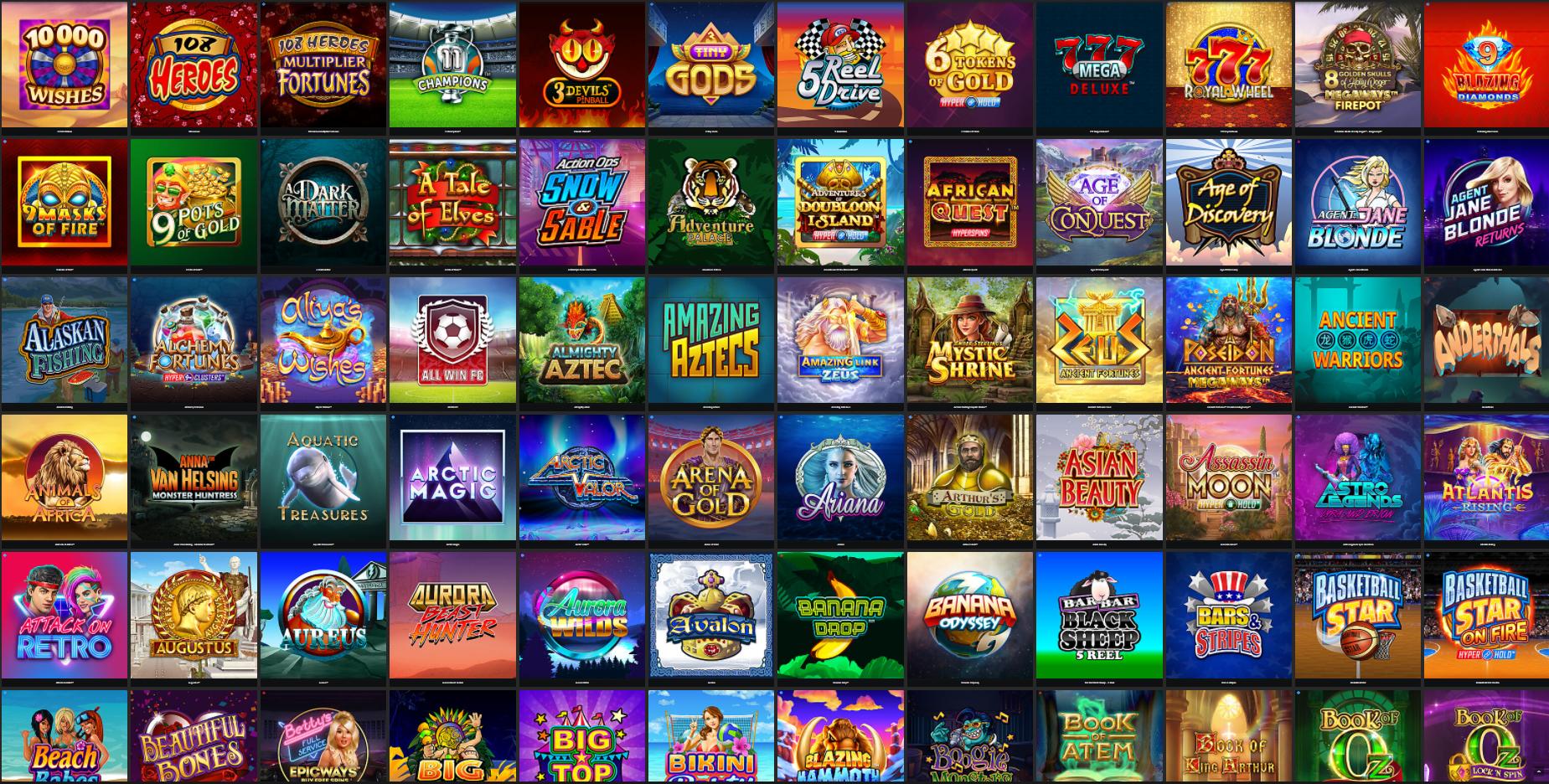 yukon gold casino slot games